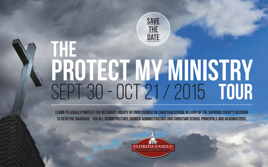 Pastors: Time is Running Out to Register For Protect My Ministry Tour