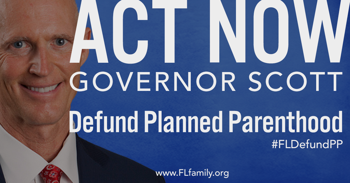 Reality Check (3 of 4): Reasons Florida Gov. Rick Scott Refuses to Defund Planned Parenthood