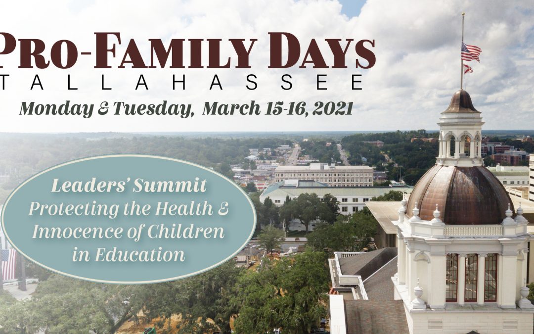 BREAKING NEWS: Gov. DeSantis to address Pro-Family Days event