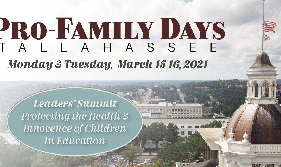 Register Now for Pro-Family Days 2021