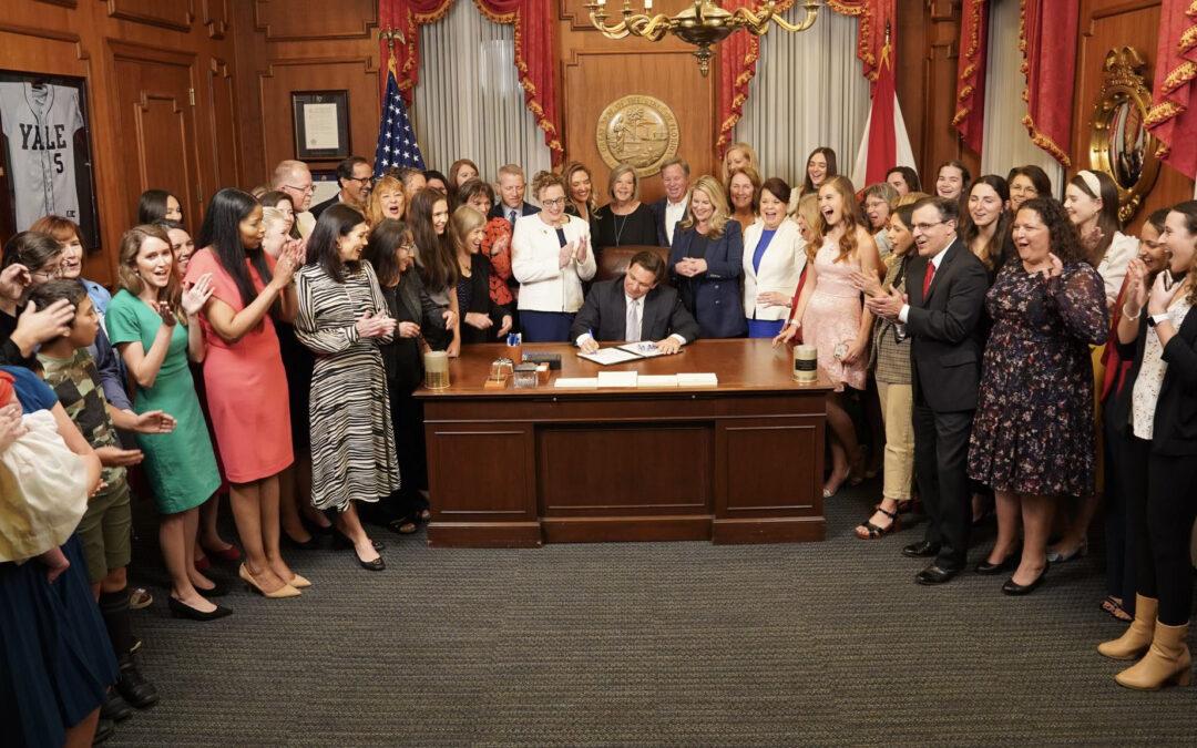 BREAKING NEWS:  Gov. DeSantis Signs Heartbeat Bill into Law 