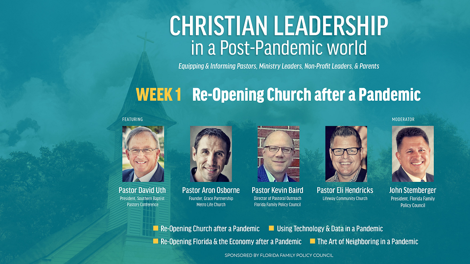 Strategies for Re-Opening Church Webinar Recording Available Now!
