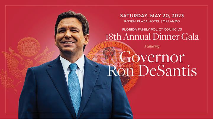 BREAKING: DeSantis to Keynote Annual Dinner